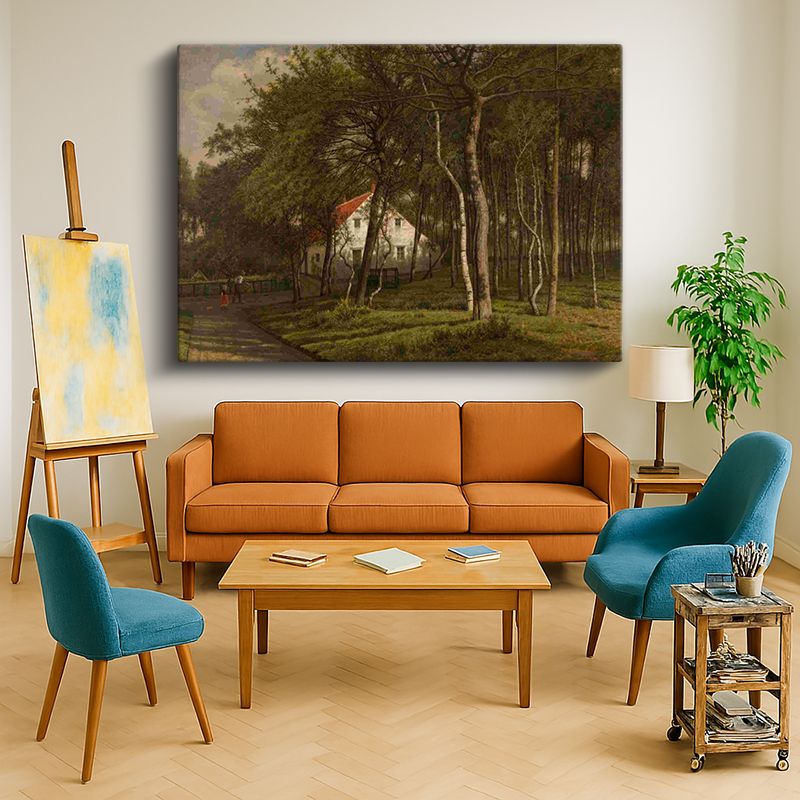 Ressam Kanvas Tablo 494